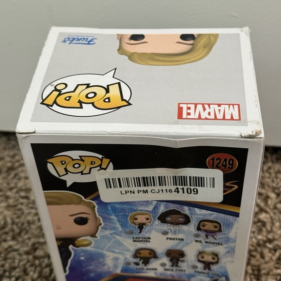 Funko‎ Pop! Movies The Marvels - Captain Marvel Vinyl Figure 1249 Avengers - Picture 8 of 9